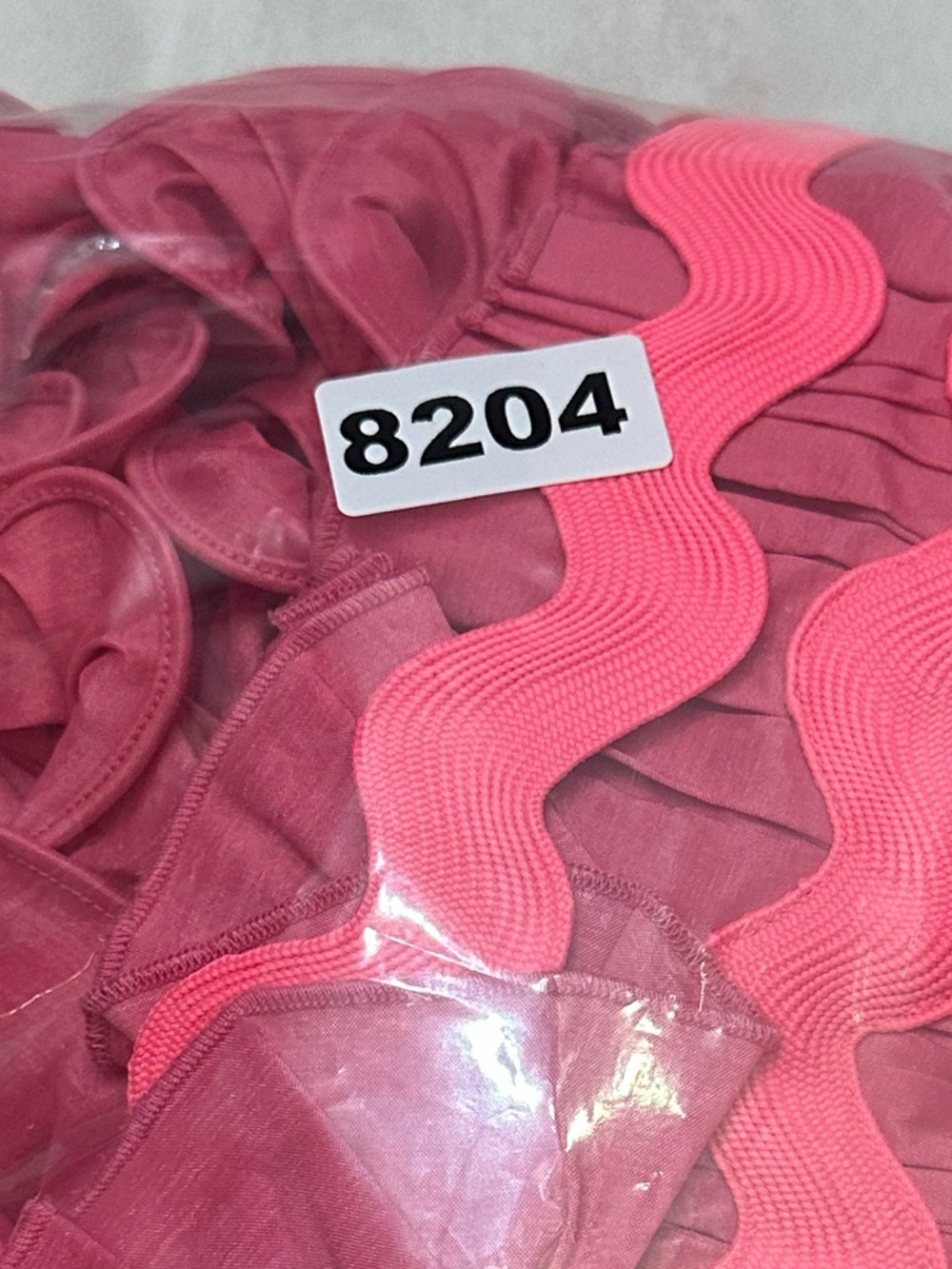 CeliaB Pink Prisma Ruffle Mini Dress Large barbiecore statement 38204 - Picture 11 of 11